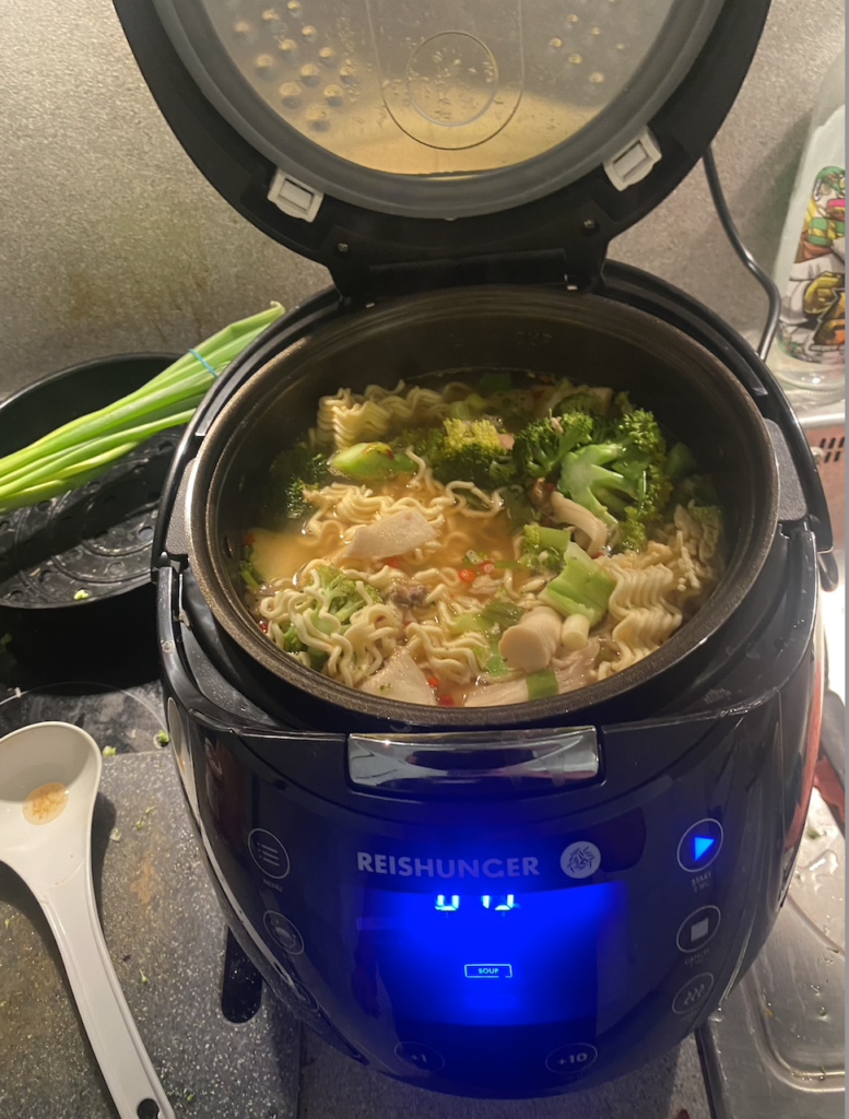 Ramen im Reiskocher